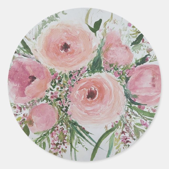 Floral Stickers & Labels (Front)