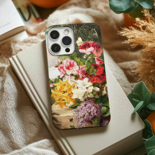 Floral Still Life, John Wainwright iPhone 15 Pro Max Case