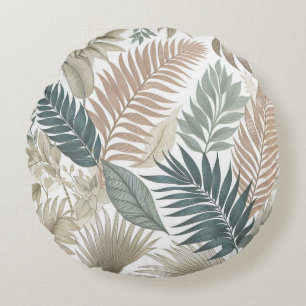 Floral Style Coussin rond - Soft & Dreamy
