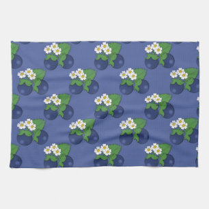 Floral Summer Fruit Kitchen Towel