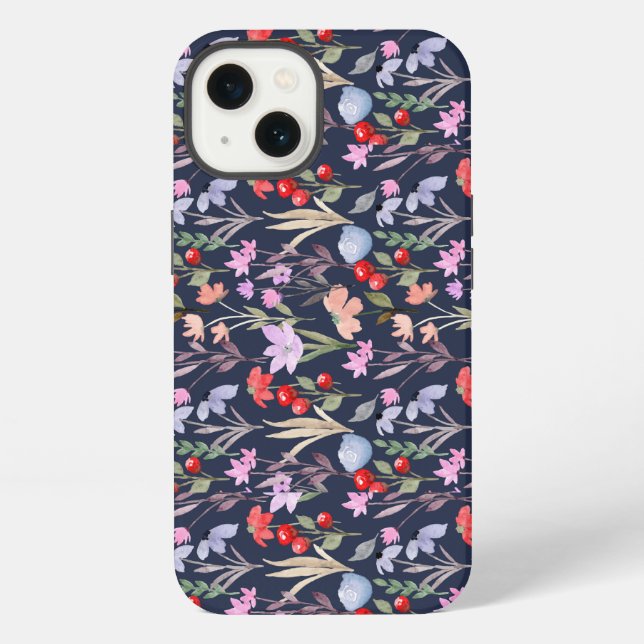 Floral Surface Pattern Fashion Botanical     iPhone Case (Back)
