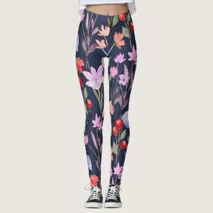 Floral Surface Pattern Fashion Botanical        Leggings