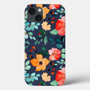 Floral Surface Pattern- Fashion Decorative Spring iPhone 13 Case