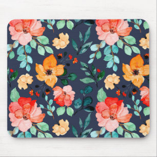 Floral Surface Pattern- Fashion Decorative Spring  Mouse Pad