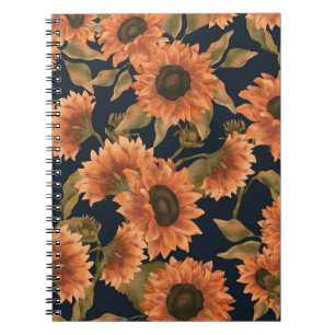 Floral Surface Pattern-Fashion Decorative Tropical Notebook