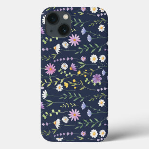 Floral Surface Pattern-Fashion Spring Flowers     iPhone 13 Case