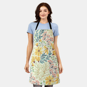 Floral Surface Pattern- Stylish Abstract Wallpaper Apron