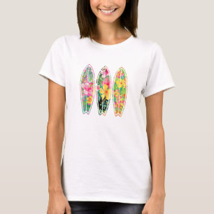 Floral Surfboards T-Shirt