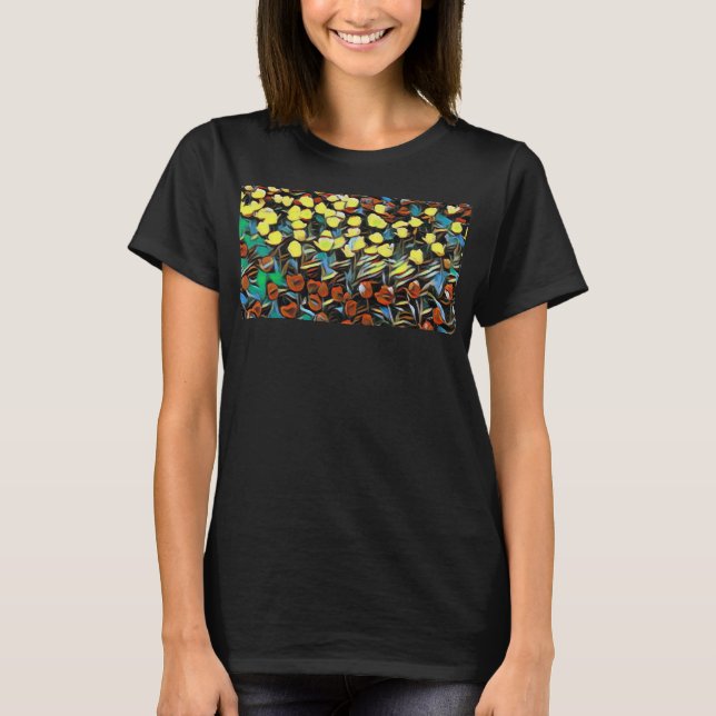 Floral-T-Shirt - Dreaming T-Shirt (Front)