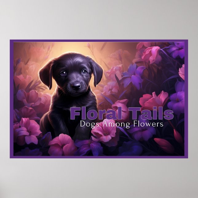 Floral Tails Poster (Front)