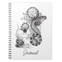 Floral Tangle Drawing - 