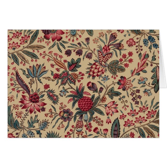 Floral Tapestry Needlework Flower Art (Front Horizontal)
