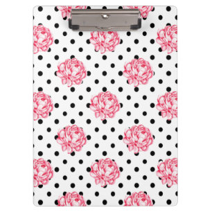 Floral Tapestry Throw Clipboard