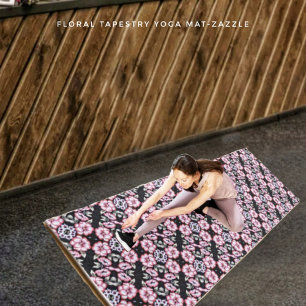 Floral Tapestry   Yoga Mat