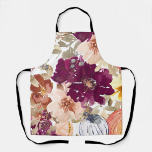 Floral Tattoo Apron
