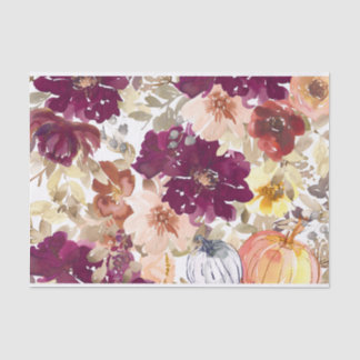 Floral Tattoo Tissue Paper