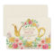 Floral Tea Invitation