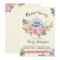 Floral Tea Party Bridal Shower Invitation