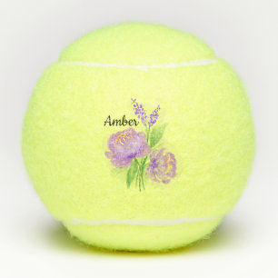 Floral Tennis Balls