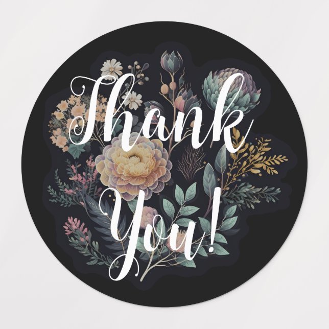 Floral Thank You   (Design 1)