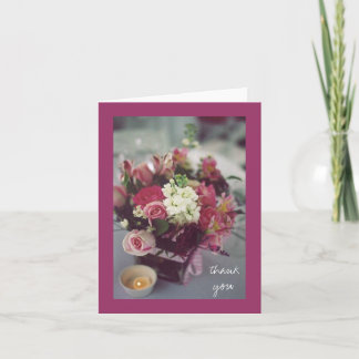 Floral Thank You Card