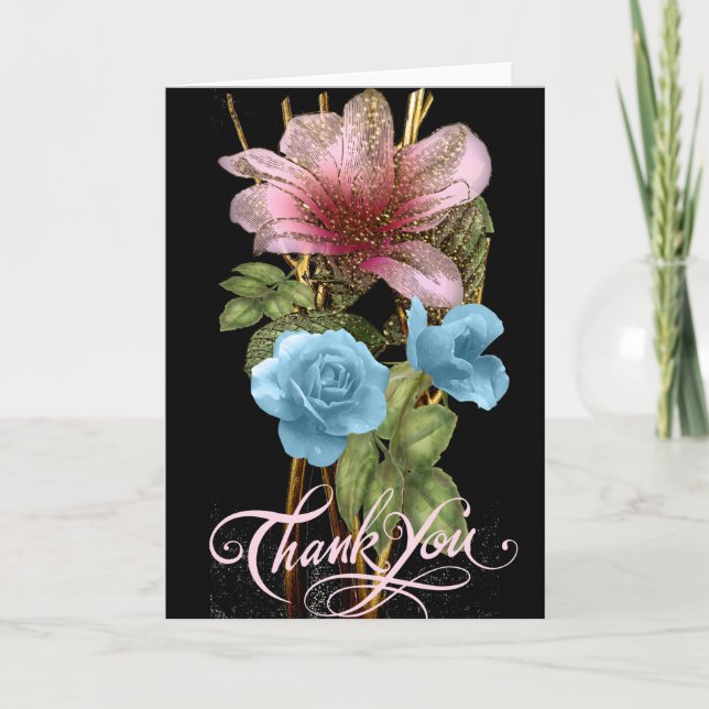 Floral Thank You Card (Front)