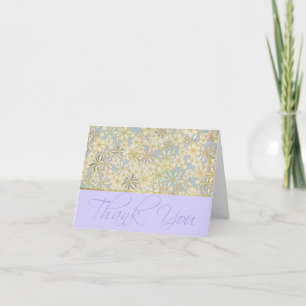 Floral Thank You Card
