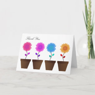 Floral Thank You Cards