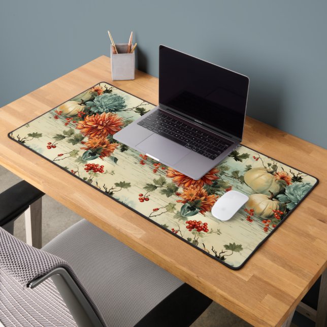 Floral Thanksgiving Motif Vintage (1) (Bureau 2)