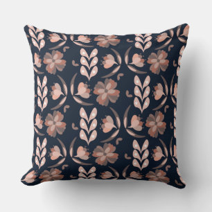 Floral Throw Pillow