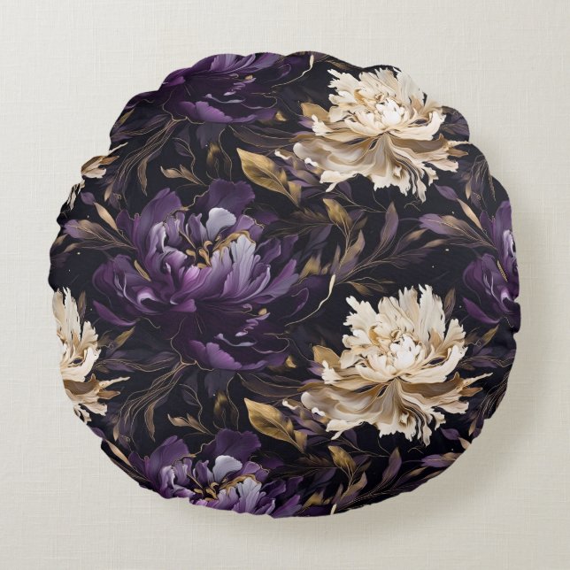 Floral Throw Pillow (Front)