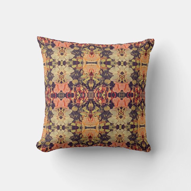 Floral Throw Pillow (Front)