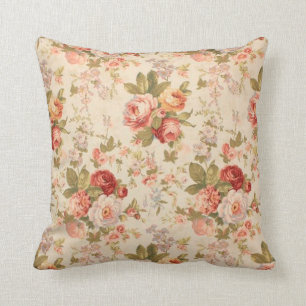 Floral Throw Pillow