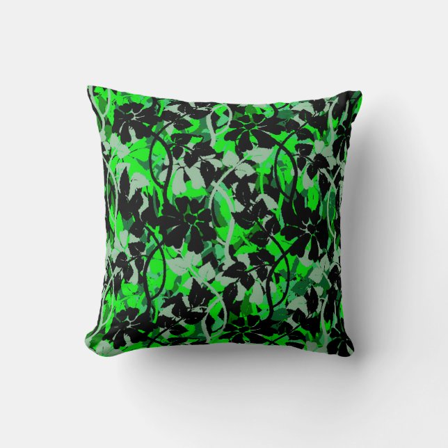 Floral Throw Pillow (Front)
