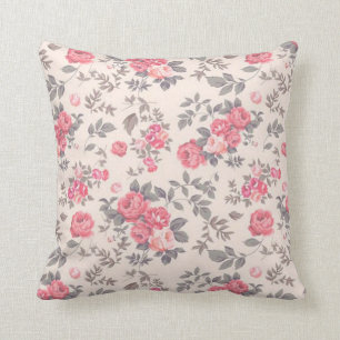 Floral Throw Pillow