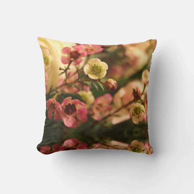 Floral Throw Pillow (Front)