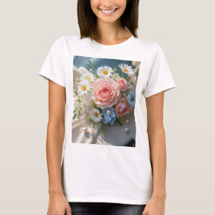 Floral Timeless elegance meets whispered romance T-Shirt