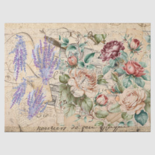floral tissue paper