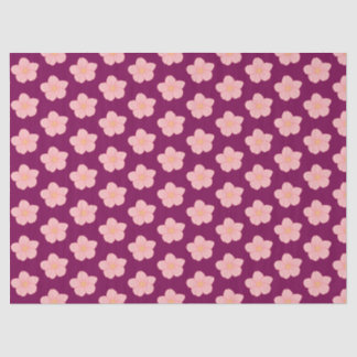 Floral tissue paper
