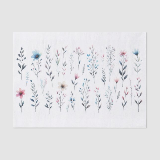 Floral Tissue Paper (Front)