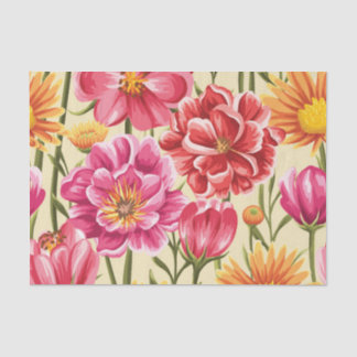 Floral Tissue Paper