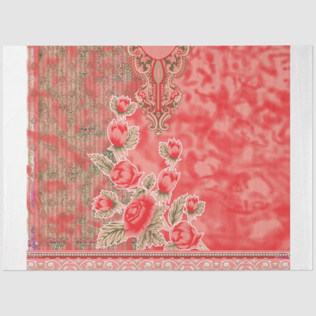 Floral Tissue Paper | Luxury Gift Wrap (Front)