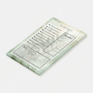 Floral To-Do List Post-it Notes