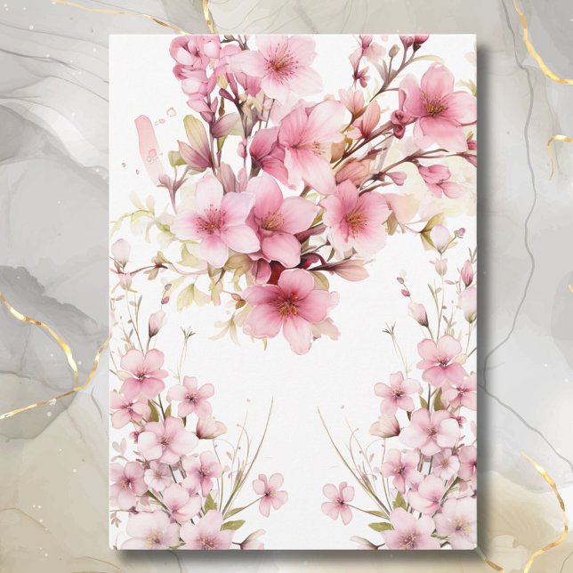 FLORAL TO GO WITH VELLUM WEDDING INVITATION (Creator Uploaded)