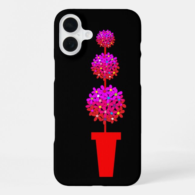 Floral Topiary iPhone Case (Back)