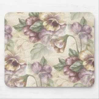 floral touch mouse pad