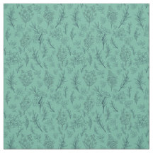 Floral Transparant Green Background