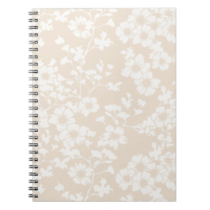 Floral Trellis - Soft Linen Notebook