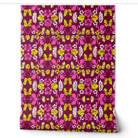 Floral Tropical Fruit Patterned