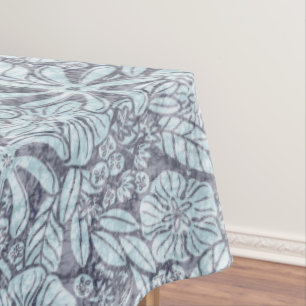 Floral tropical tablecloth